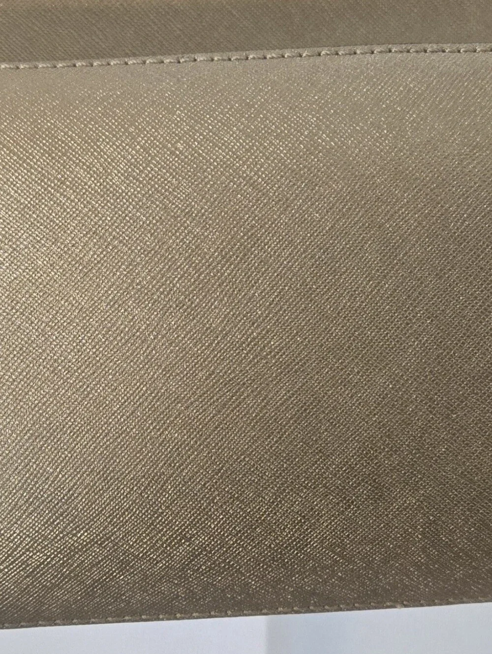 Michael Kors Metallic Gold Tote with Chain Straps